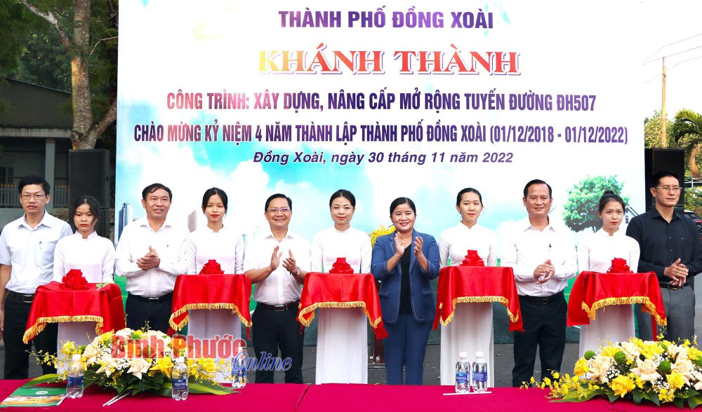 Đồng Xoài khánh thành tuyến ĐH 507